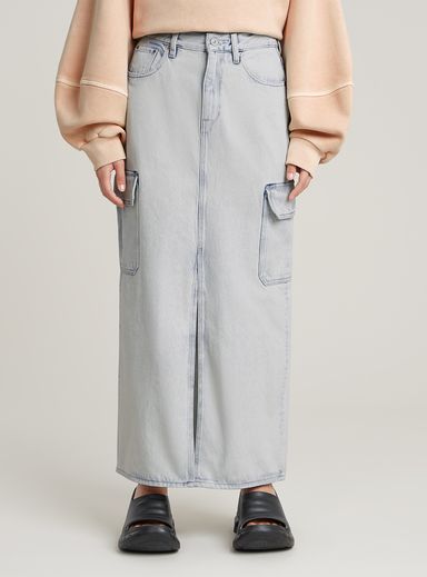 Viktoria Long Cargo Skirt